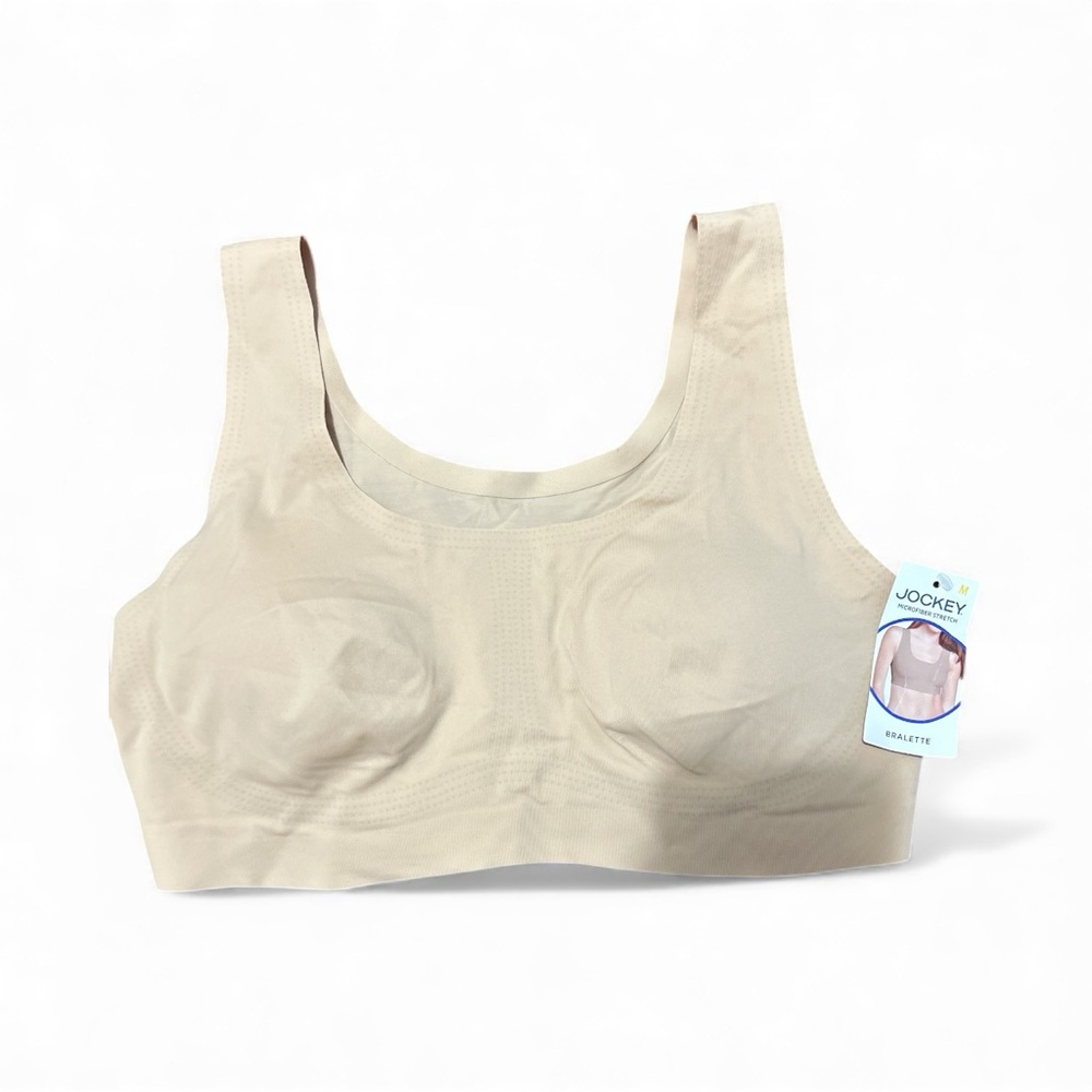 Jockey Women's Tan Bralette size Medium NWT